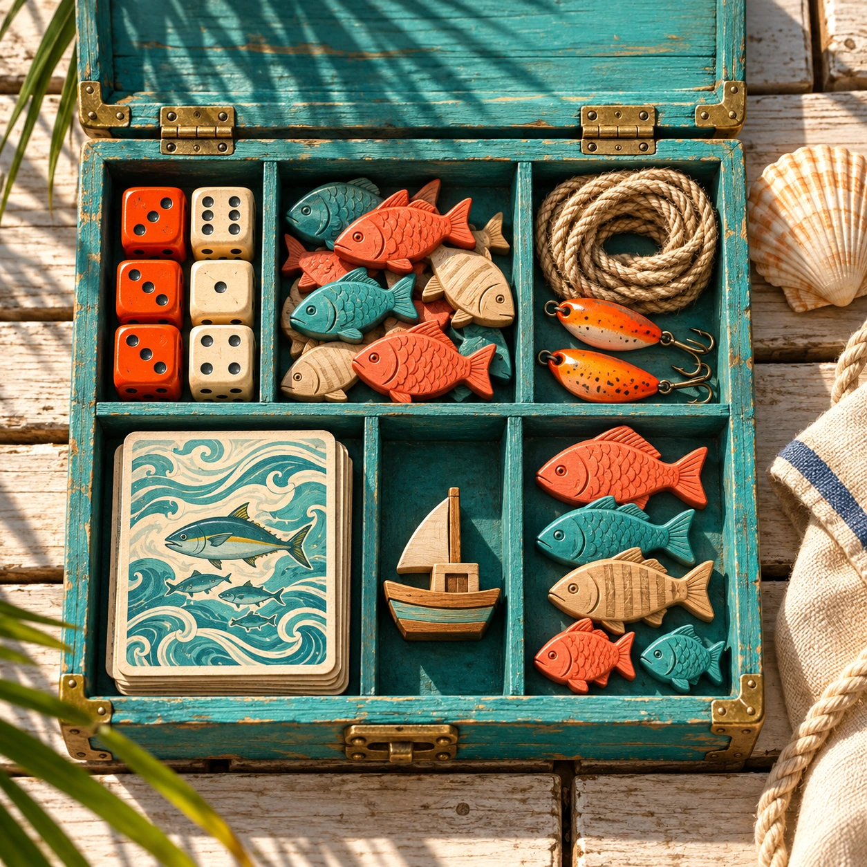 Tidebound Table component and tackle concept